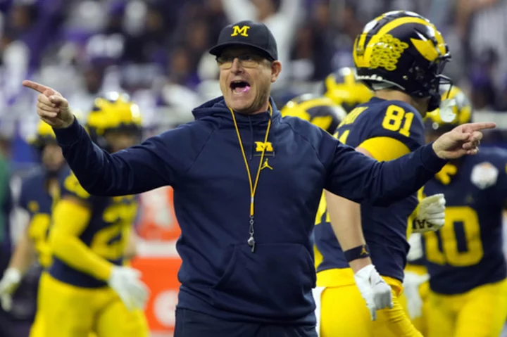 Jim Harbaugh laments suspension, keeping him from No. 2 Michigan opener against East Carolina