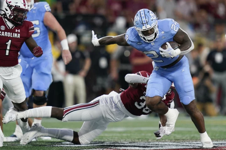 No. 17 North Carolina hosts Appalachian State on Saturday in an instate nonconference game