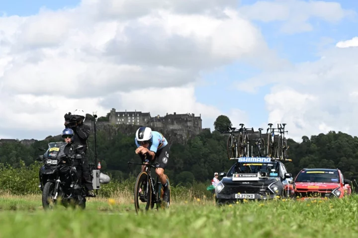 Evenepoel wins time trial world title