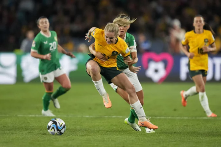 Australia opens Women's World Cup with a 1-0 win over Ireland, despite Sam Kerr's absence