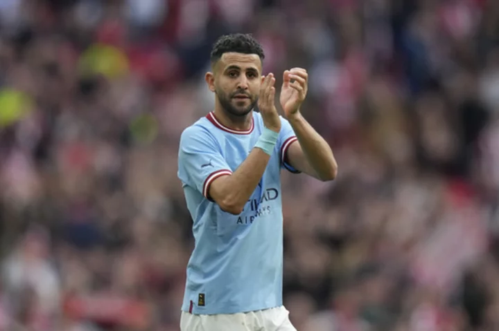 Riyad Mahrez leaves Manchester City for Al-Ahli as the latest soccer star to move to Saudi Arabia