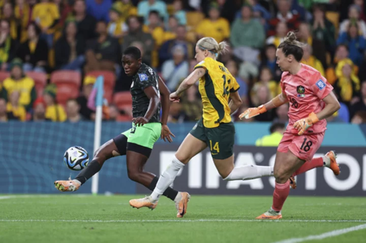 Partnership between Oshoala and Ajibade lifts Nigeria to upset over Australia