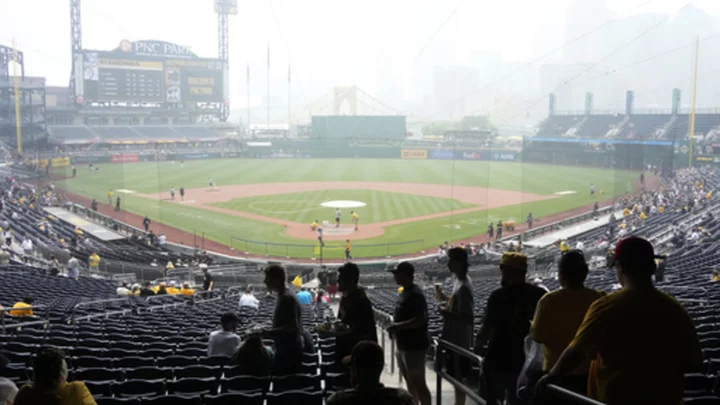 Pirates-Padres game delayed 45 minutes due to poor air quality from wildfires