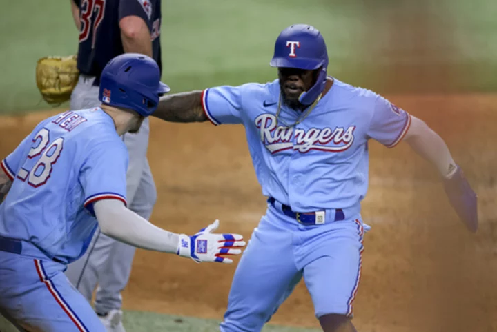 Rangers score four runs in the eighth inning to beat Guardians 6-5 and complete a series sweep