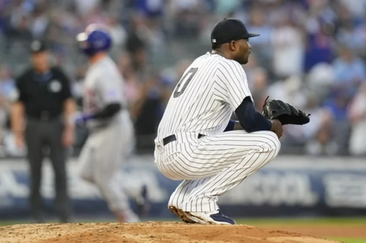 Yankees scratch ailing Germán from scheduled start and recall Brito to face Rays