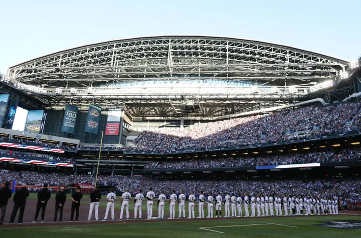 Who sang the National Anthem at Game 3 of the World Series?