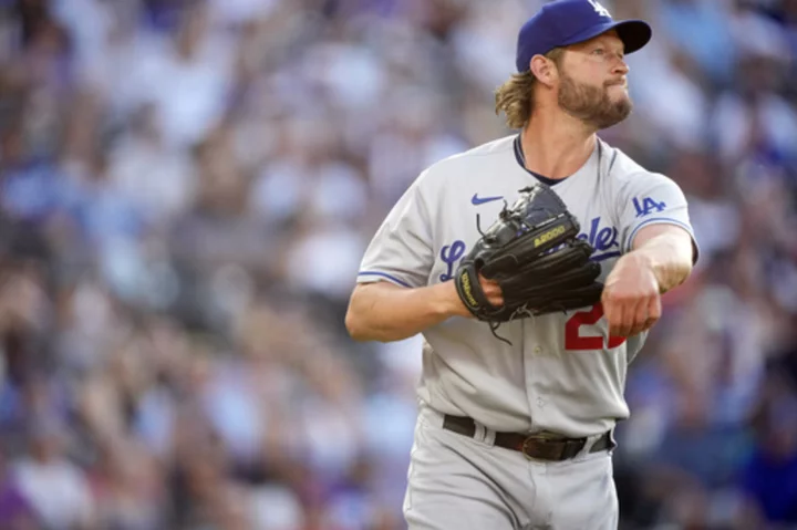 Clayton Kershaw takes no-hitter into 6th, J.D. Martinez hits 300th homer, Dodgers beat Rockies 5-0