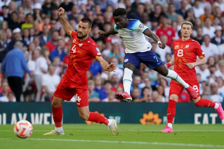 ‘Exceptional’ Bukayo Saka lauded by Gareth Southgate after England romp