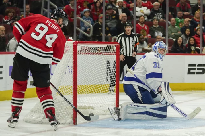 Blackhawks GM Kyle Davidson says Corey Perry will be away from the team for 'foreseeable future'