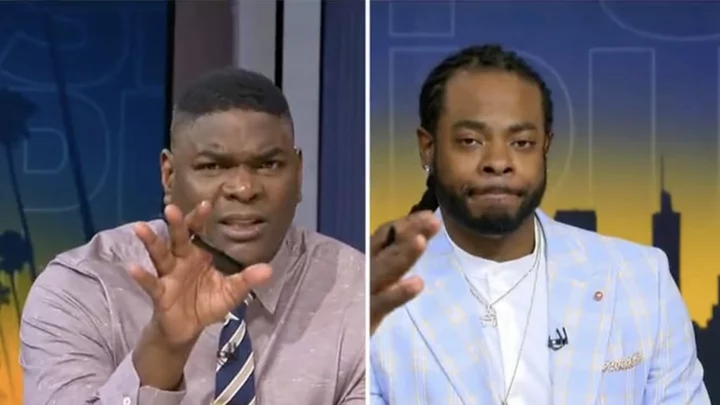 Keyshawn Johnson and Richard Sherman Cornered, Forced to Listen to Prolonged Skip Bayless Rant About Dak Prescott