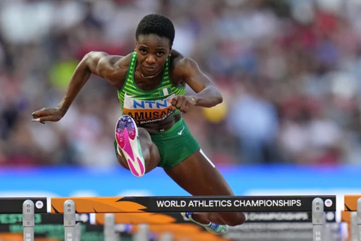 World-record hurdler Amusan never had doubt she'd be at worlds to defend title