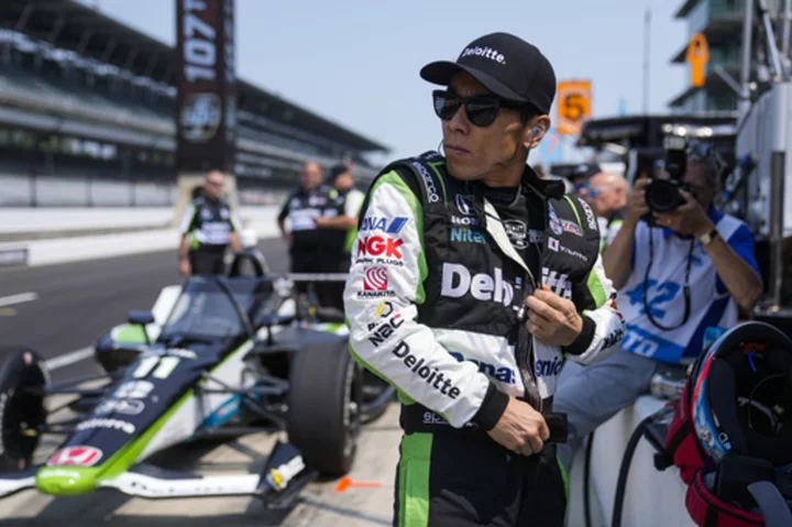 Sato, Dixon put Ganassi team atop speed chart in 1st Indianapolis 500 practice