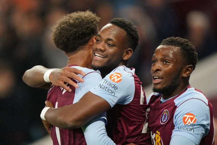 Aston Villa ease into Conference League group stage with win over Hibernian