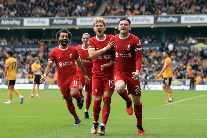 Liverpool leave it late to come from behind and beat Wolves