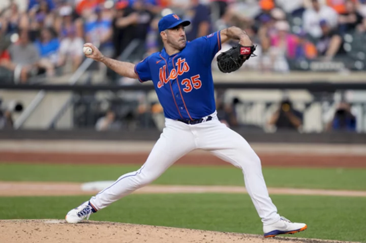 Mets slug 3 quick homers and Verlander earns first win in nearly 6 weeks in 4-1 win over Giants