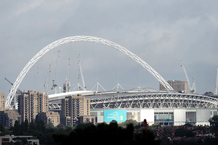 Wembley arch unlikely to be lit in support of campaigns or events in future