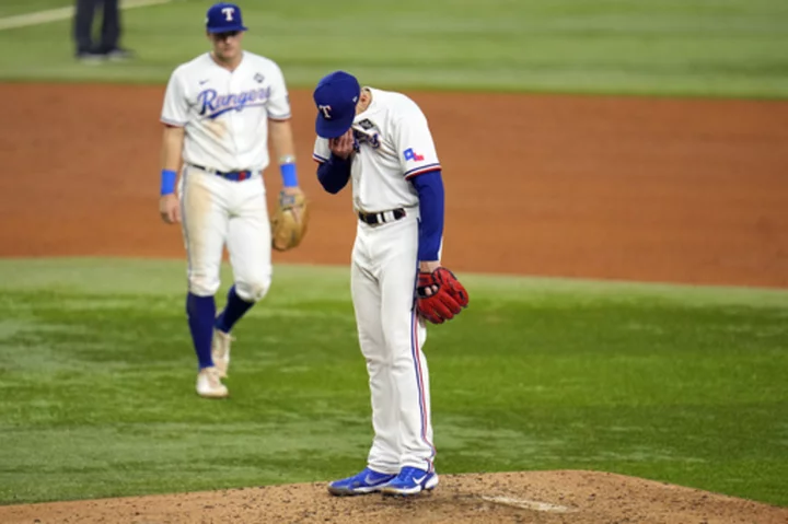 'Big Game Nate' Eovaldi finally stumbles in the postseason for Rangers in World Series Game 1