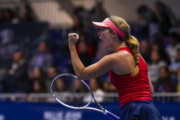 US beats defending champion Switzerland in Billie Jean King Cup Finals