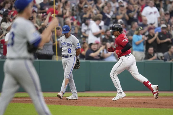 Guardians beat the Royals 5-1 to hand Zack Greinke his 16th consecutive road loss