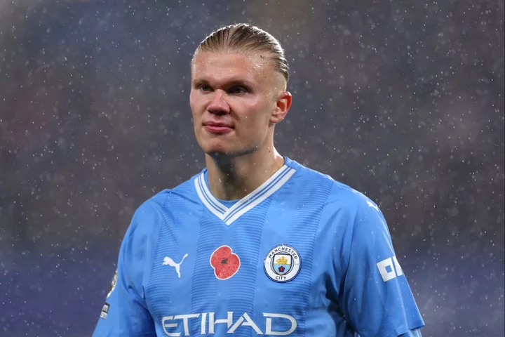 Pep Guardiola ‘hopeful’ Erling Haaland will return from injury to face Liverpool