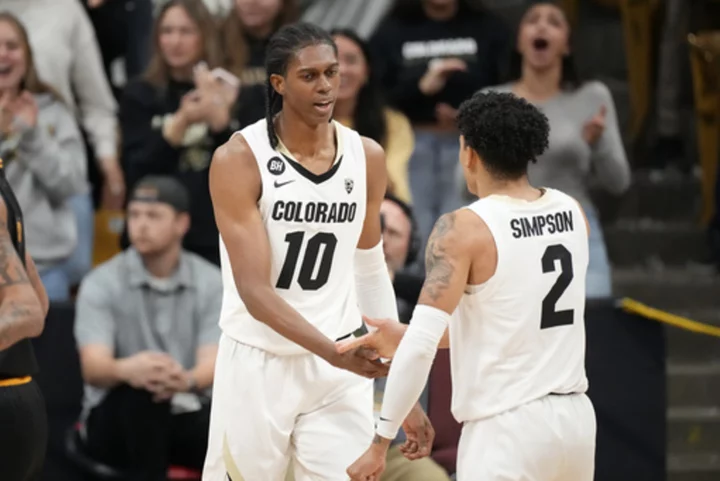 KJ Simpson scores 23 points as No. 25 Colorado cruises to 106-79 win over Milwaukee