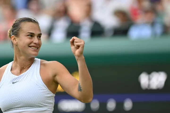 Sabalenka into second Wimbledon semi-final