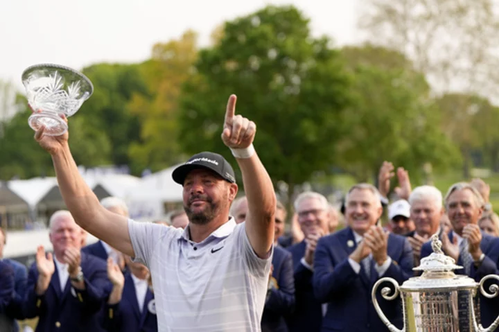 Michael Block, once a little-known club pro, ties for 15th at PGA Championship