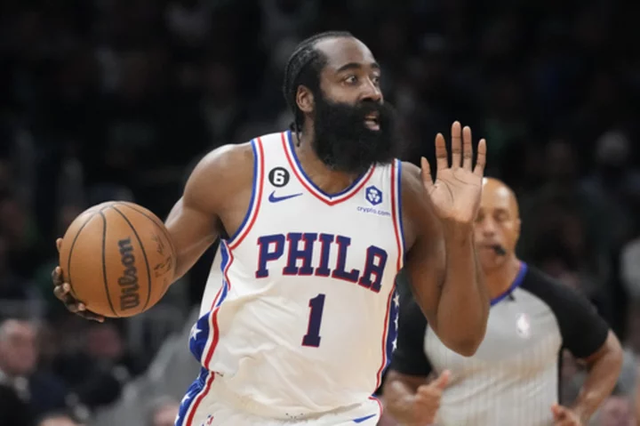 Disgruntled Harden no-show at 76ers' media day, training camp status unclear after trade demand