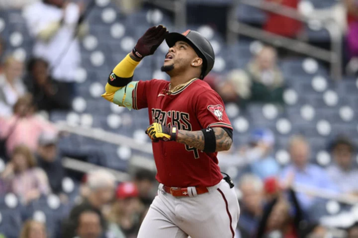 Marte 3-run homer leads Diamondbacks over Nats 5-3 as Washington manager Martinez ejected