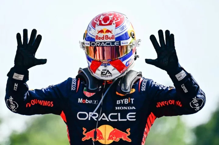 Record-breaking Verstappen makes it a perfect 10 at Italian Grand Prix