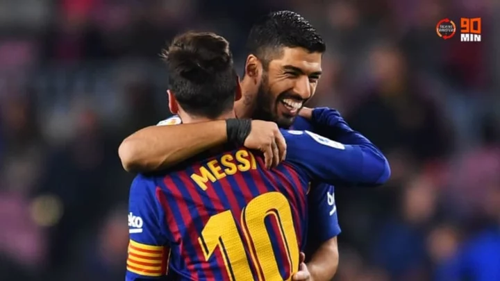 Luis Suarez set to join Lionel Messi at Inter Miami