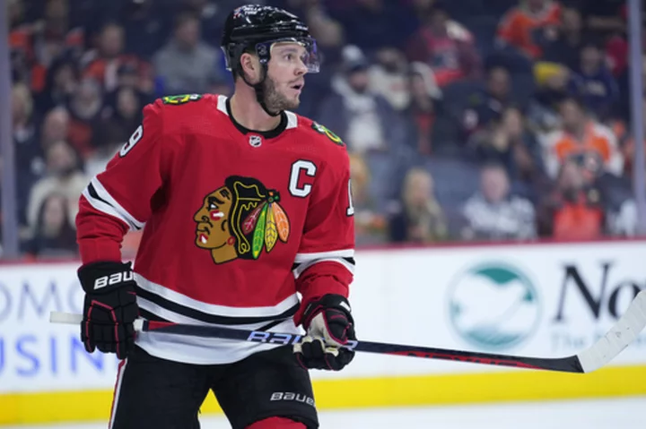 Longtime Blackhawks leader Toews says he's stepping away for health -- but not retiring