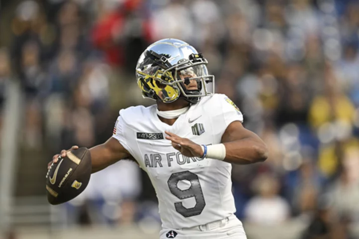 No. 19 Air Force takes a 7-0 record into a road game against rival Colorado State