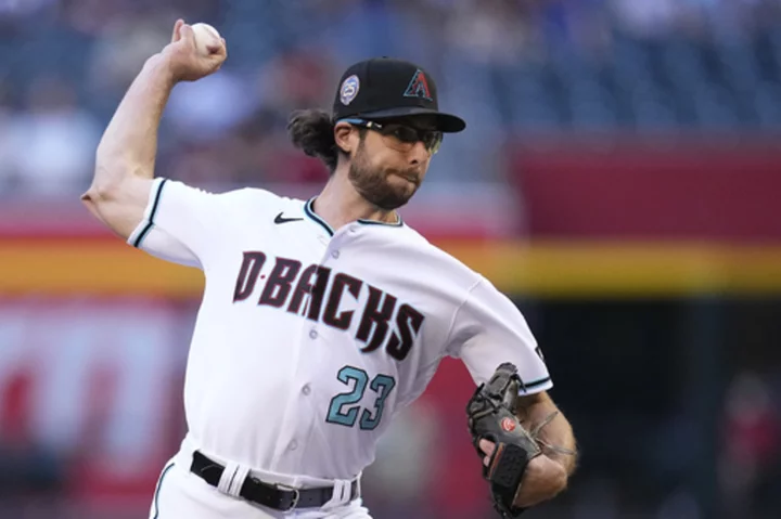 Gallen pitches 6 shutout innings, Diamondbacks hit 3 HRs in 5-1 win over Rockies