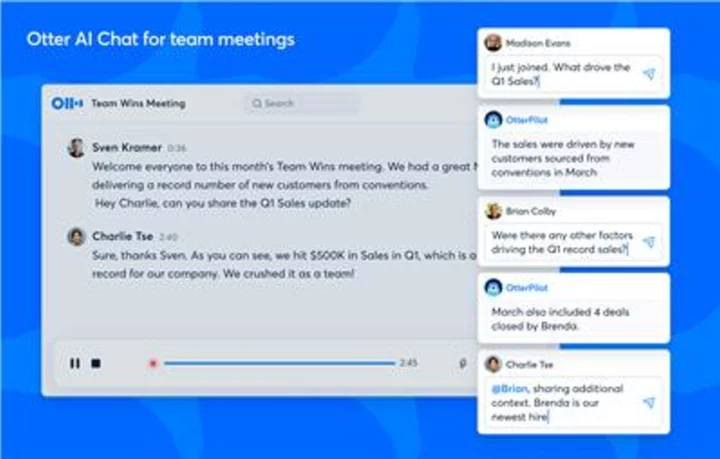 Otter AI Chat: More Intelligent and Collaborative than ChatGPT for Your Everyday Team Meetings