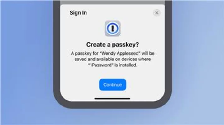 1Password Launches Mobile Support for Passkeys