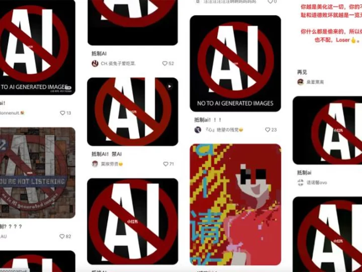 Chinese artists boycott big social media platform over AI-generated images