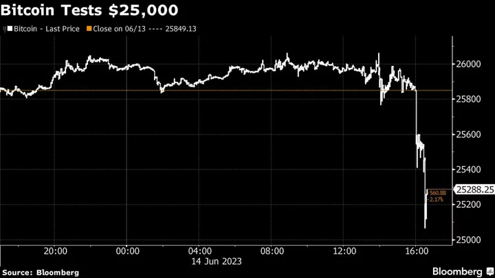 Crypto Altcoins Lead Slide After Fed Raises Possibility of Rate Hikes