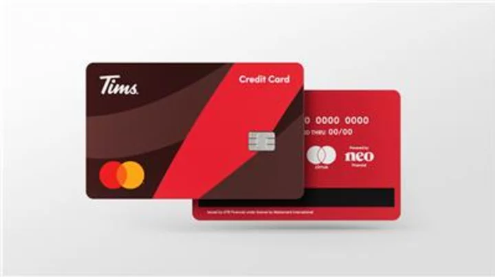 Tim Hortons selects Neo Financial to power its launch into financial services with the Tims® Credit Card