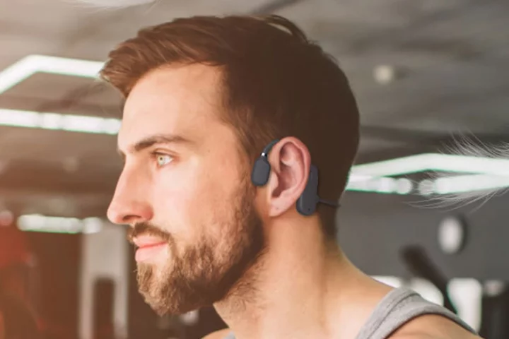 These open-ear conduction headphones are on sale for $34