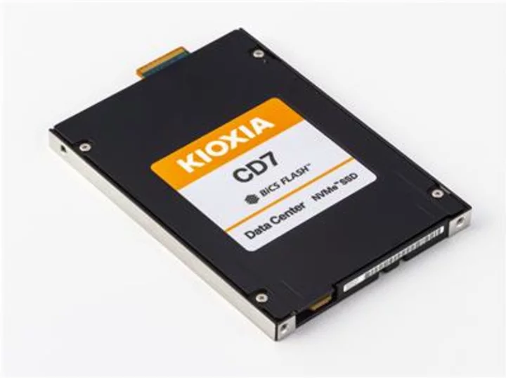 KIOXIA First to Launch Data Center NVMe E3.S SSDs on Hewlett Packard Enterprise Systems