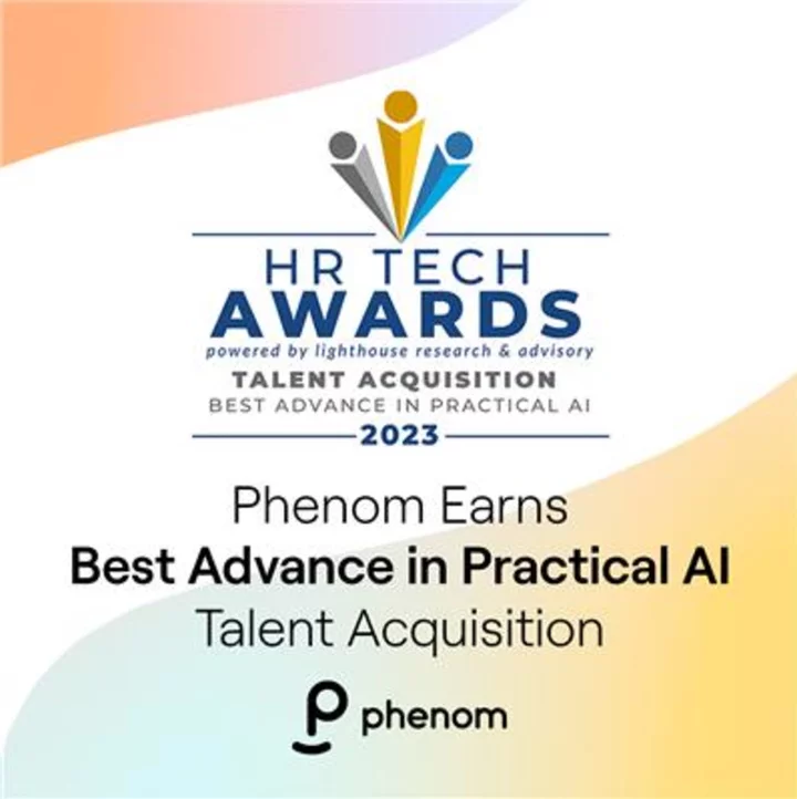 Phenom Earns HR Tech Award: “Best Advance in Practical AI” for Talent Acquisition