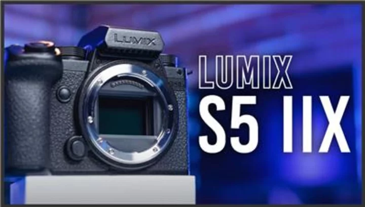 Panasonic Releases Lumix S5 IIX Mirrorless Camera with Extensive Video Features; First Look YouTube Video and Preorder at B&H Photo Video