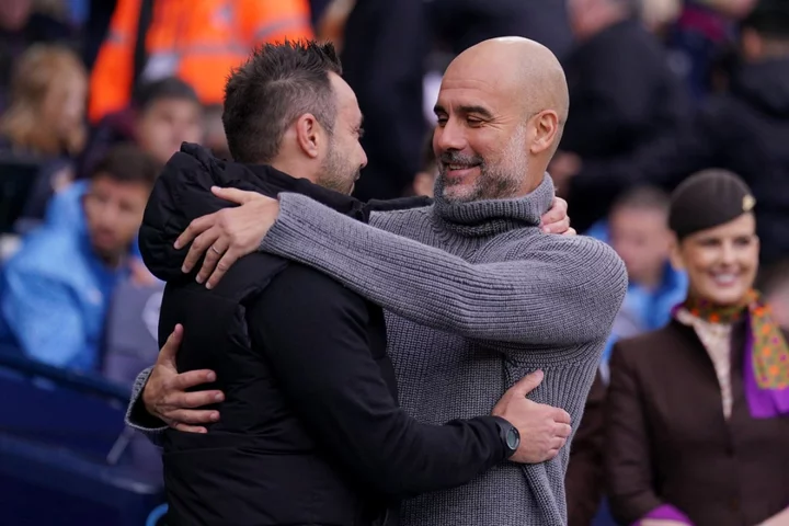 Pep Guardiola hails ‘exceptional’ Brighton after Man City return to winning ways