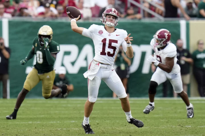 Simpson, Williams help No. Alabama shrug off slow start and beat South Florida 17-3