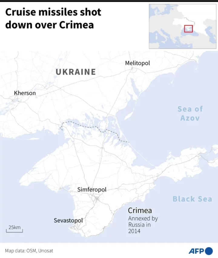 Ukraine hits Russian naval HQ in Crimea