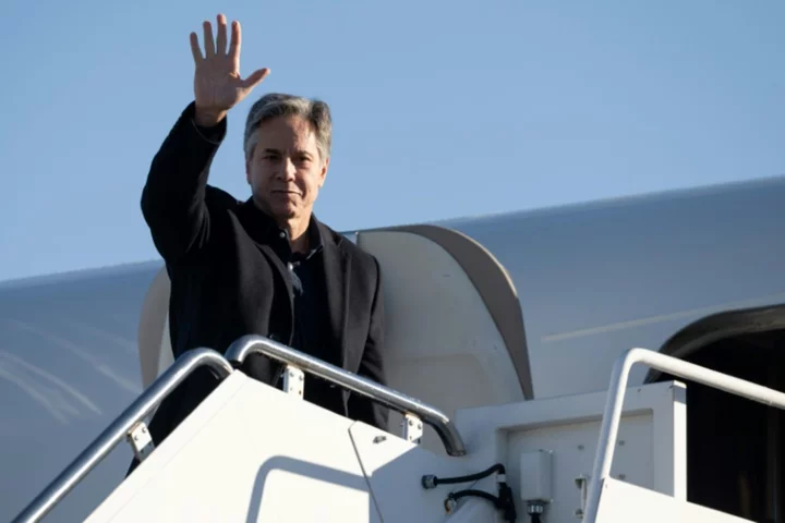 Blinken heads to rally Ukraine support, could cross paths with Lavrov