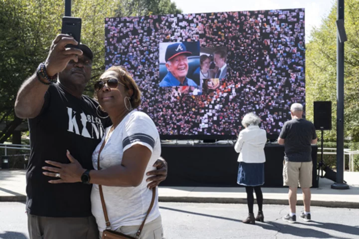 Jimmy Carter admirers across generations celebrate the former president's 99th birthday