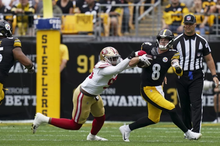 Pickett, Steelers looked unbeatable in the preseason. Against San Francisco, they were anything but