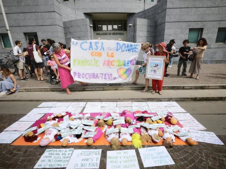 Italian women protest prosecutor's call to erase lesbian mother's name from child's birth certificate